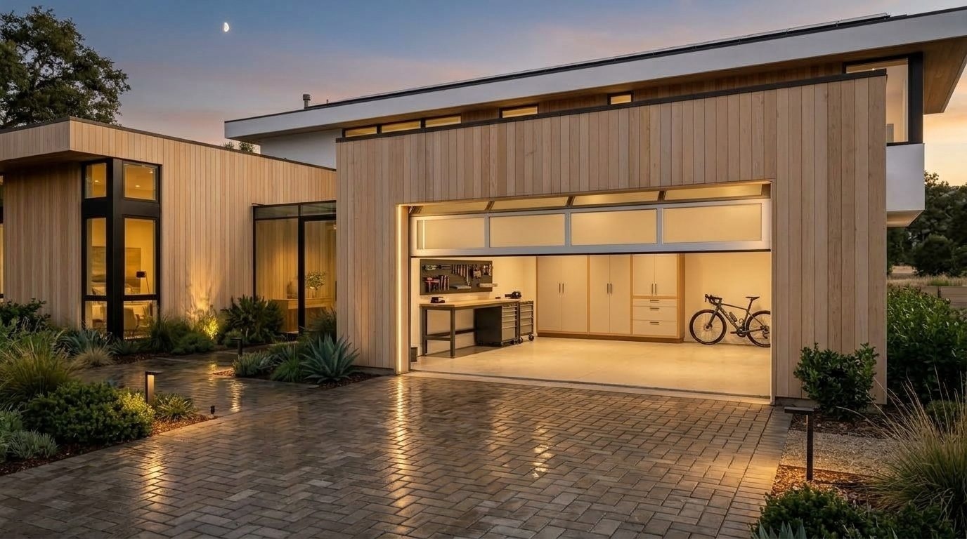 Nora Graham Garage Door Rapid Service Overhead Garage Door Gliding Open in Corcoran, CA